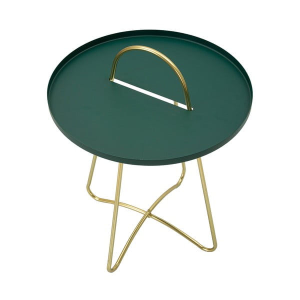 Măsuță auxiliară rotundă din metal ø 45 cm Grent – Mauro Ferretti-image-3