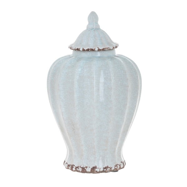 Vază din ceramică InArt Antique, înălțime 24 cm, alb