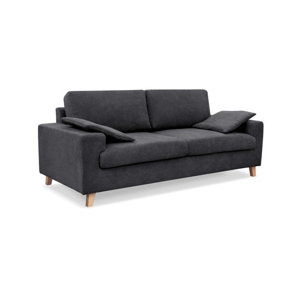 Canapea cu 3 locuri Cosmopolitan desing Caracas, gri închis-image-1