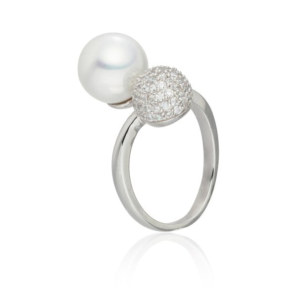 Inel cu perlă Pearls of London Queen, mărimea 58-image-2