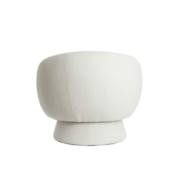 Fotoliu crem cu tapițerie din țesătură bouclé Avoria – Light & Living-image-4