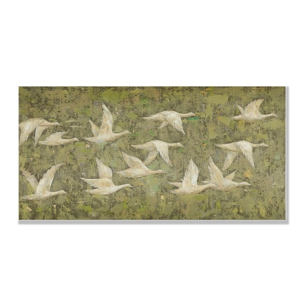Tablou păsări Dino Bianchi, 70 x 140 cm