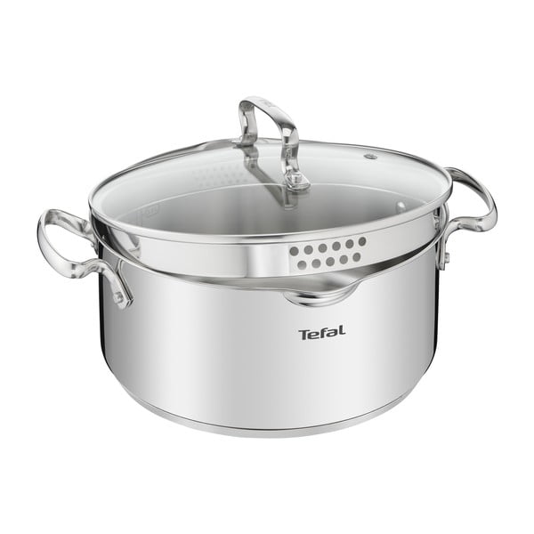 Oală din inox  5 l adecvată pentru plita cu inducție Duetto+ – Tefal-image-3