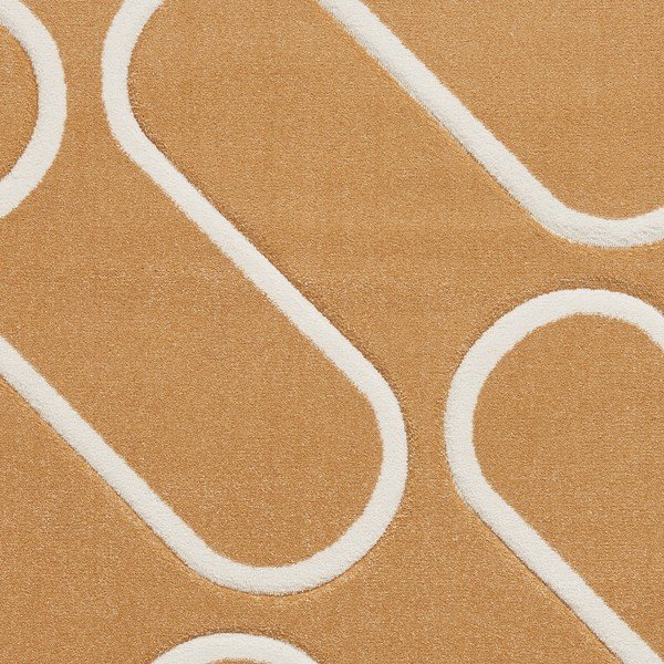 Covor galben ocru 120x170 cm Linear Curve – Catherine Lansfield-image-4