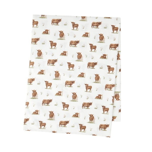 Față de masă din bumbac 132x178 cm Angus Highland Cow – Catherine Lansfield