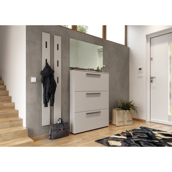 Pantofar gri-bej cu deschidere înclinată Utah - Germania-image-4