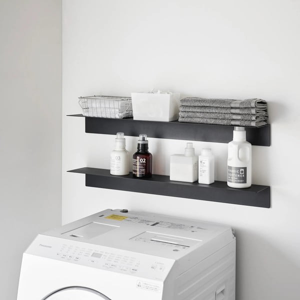 Raft negru din metal 90 cm – YAMAZAKI-image-3