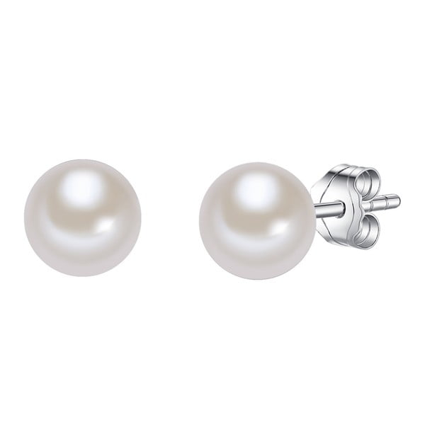Cercei cu perlă albă Chakra Pearls Liene