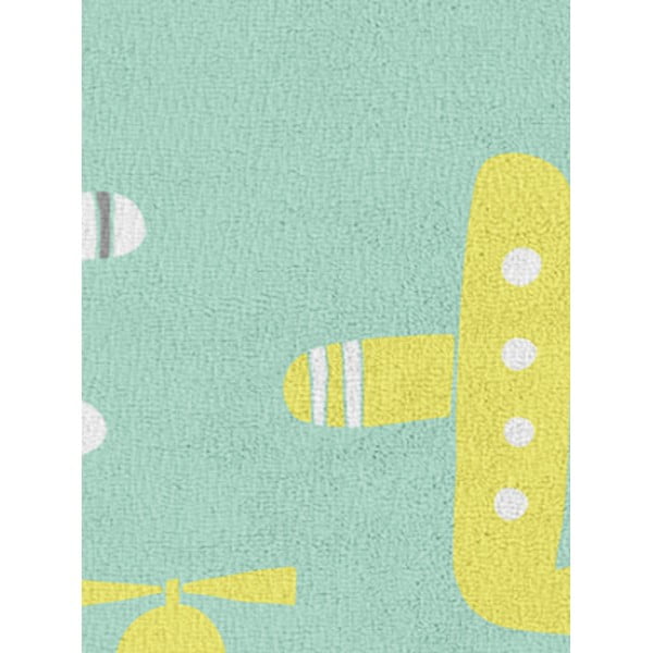 Covor pentru copii verde deschis 100x140 cm Happy Plains – Oyo Concept-image-3