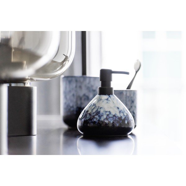 Suport pentru periuța de dinți albastru închis din ceramică Rosali – Wenko-image-4