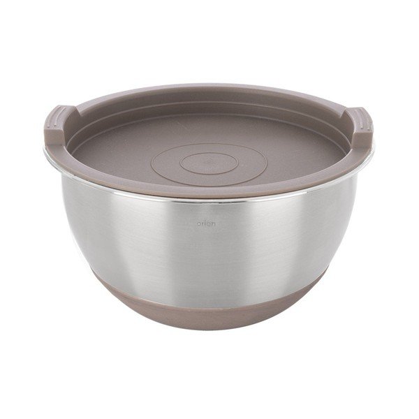Bol argintiu din oțel inoxidabil ø 16 cm Beige – Orion
