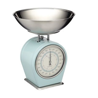 Cântar de bucătărie Kitchen Craft Living Nostalgia, 4 kg, albastru