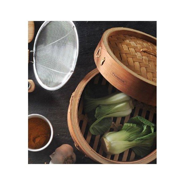 Aparat de gatit cu aburi din bambus Typhoon Steamer, Ø 20,5 cm-image-2