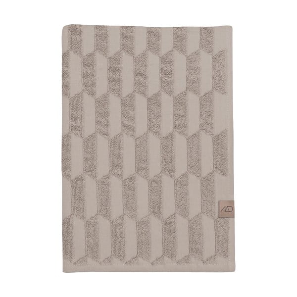 Prosop bej din bumbac 70x133 cm Geo – Mette Ditmer Denmark