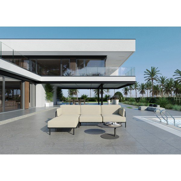 Canapea modulară de grădină bej 234 cm Salve – Sit Sit-image-1