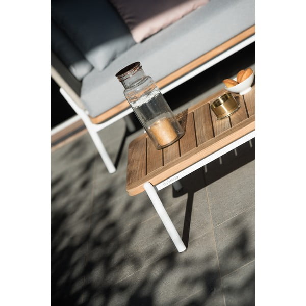 Măsuță de cafea pentru grădină lemn masiv de tec 75x68 cm Omer – Diphano-image-4