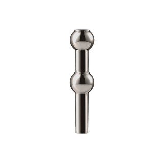Vază negru-lucios din metal (înălțime 10 cm) Nagel – STOFF Nagel
