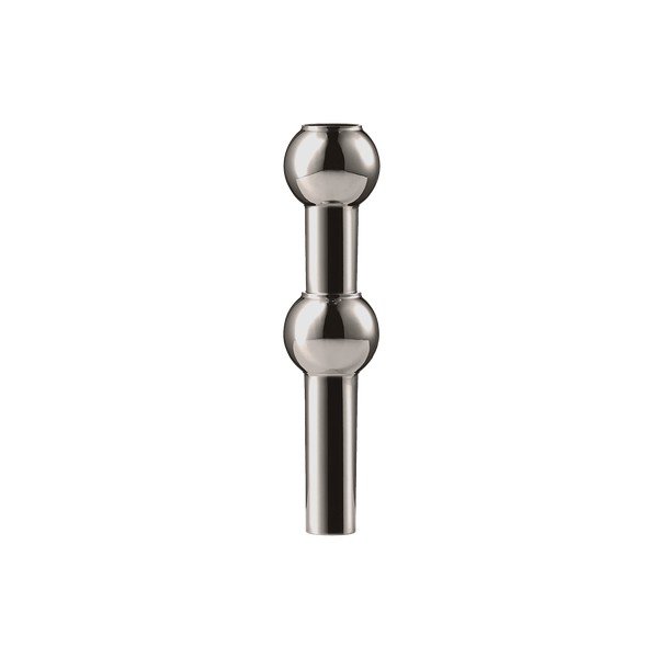 Vază negru-lucios din metal (înălțime 10 cm) Nagel – STOFF Nagel