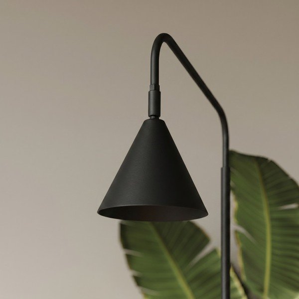 Lampadar negru cu structură flexibilă din oțel (înălțime 165 cm) Zylo – Sollux-image-4