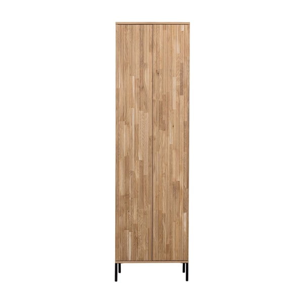Șifonier în culoare naturală cu aspect de lemn de stejar 60x210 cm Gravure – WOOOD
