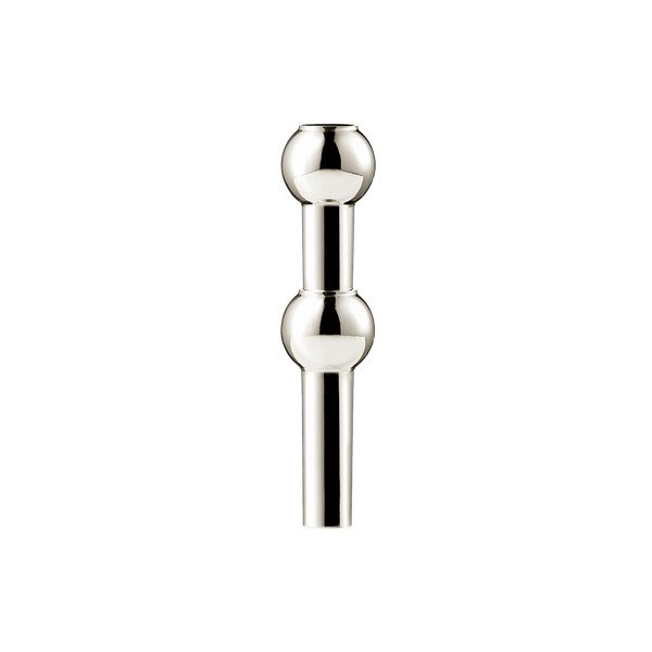 Vază argintiu-lucios din metal (înălțime 10 cm) Nagel – STOFF Nagel