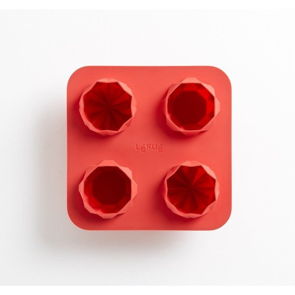 Formă din silicon Lékué Fortune Origami, roșu