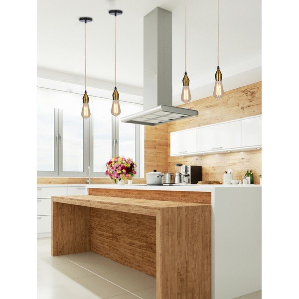 Lustră aurie din metal – Candellux Lighting-image-2