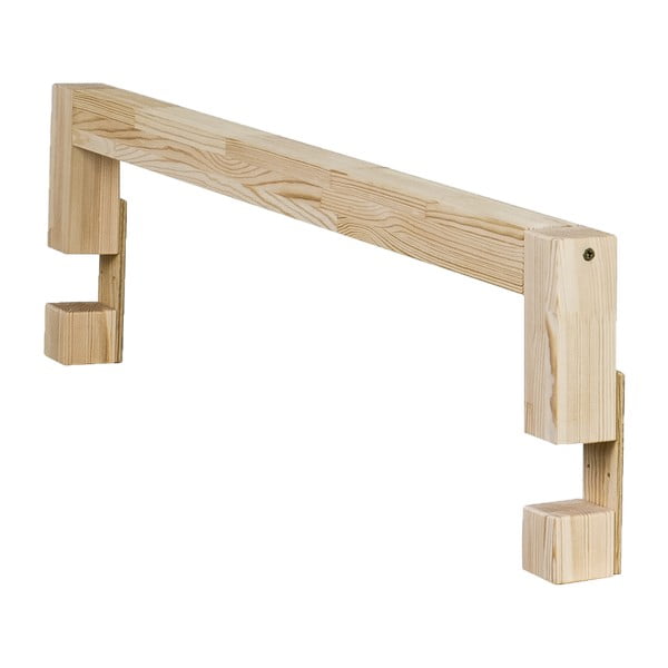 Panouri laterale din lemn de pin pentru patul Benlemi Safety, lungime 90 cm, lăcuite