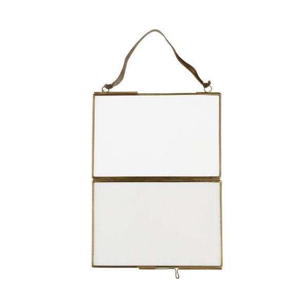 Ramă foto aurie de agățat din metal 15x10 cm – Rex London-image-4