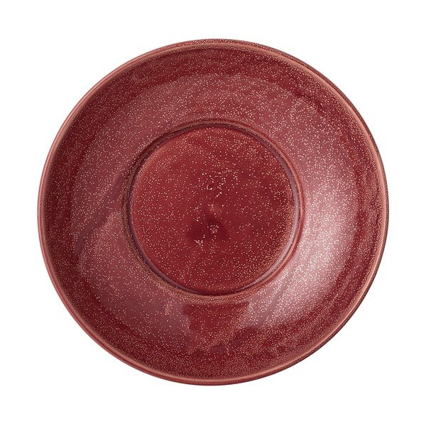Platou din gresie ceramică Bloomingville Joelle, ø 25,5 cm, roșu-image-2