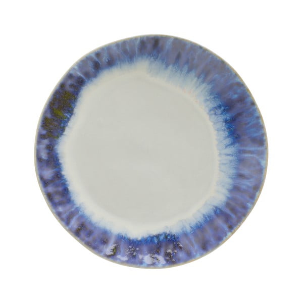 Farfurie din gresie ceramică Costa Nova Brisa, ⌀ 20 cm, albastru