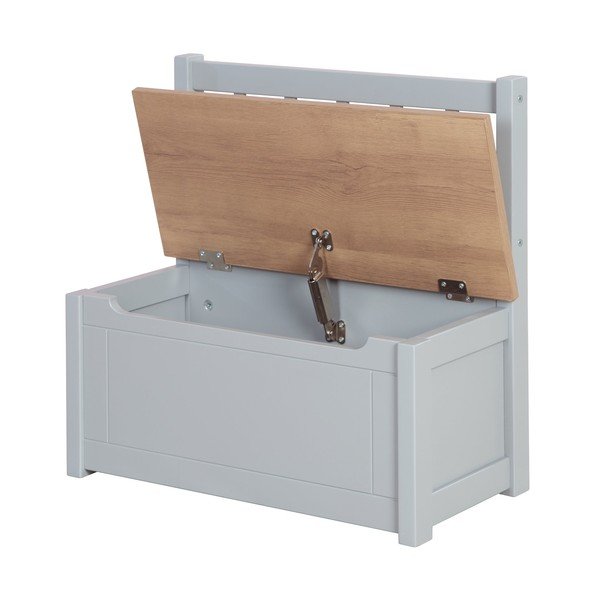 Bancă de copii taupe Woody – Roba-image-2