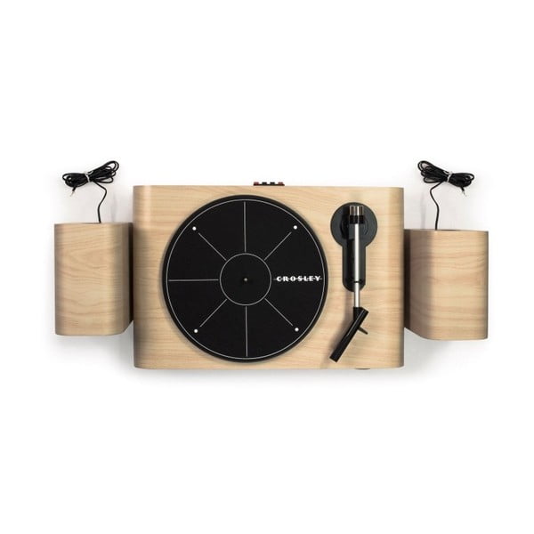 Pick-up Crosley Gig, bej - negru-image-3