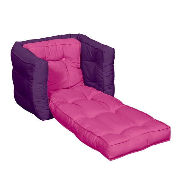 Fotoliu pentru copii Karup Baby Dice Pink/Purple-image-2