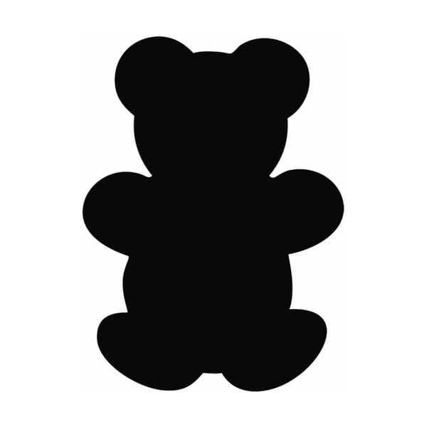 Set tablă de scris și cretă marker Securit® Silhouette Bear