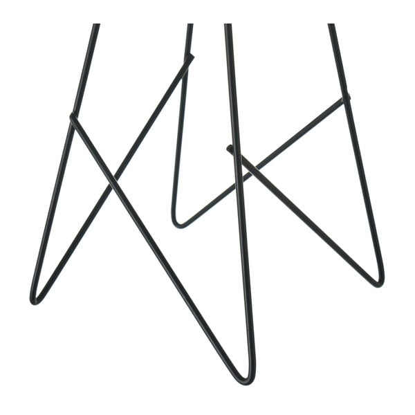 Veioză negru/crem cu abajur textil (înălțime 38,5 cm) – Casa Selección-image-3