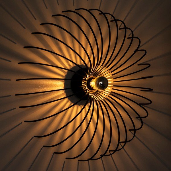 Aplică Opviq lights Aspendos, ø 56 cm, negru-image-1