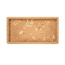 Tavă din plută 14.5x28 cm Querco – ZicZac