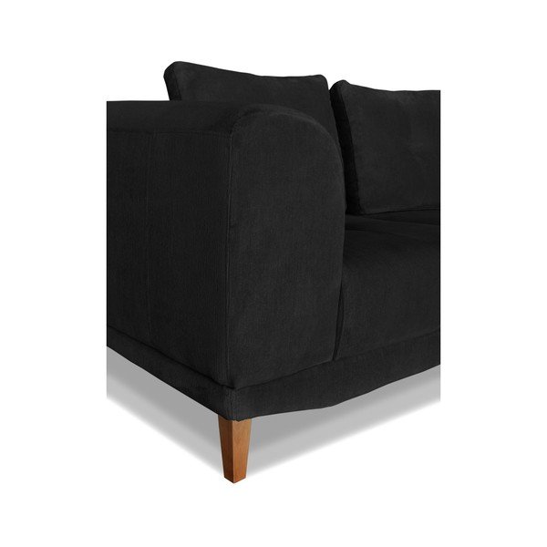 Canapea cu 3 locuri Windsor & Co. Sofas Sigma, negru-image-3
