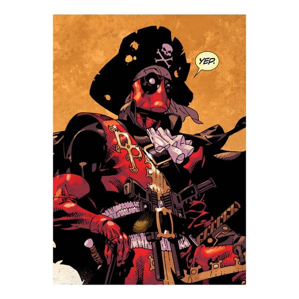 Poster Deadpool - Captain Deadpool
