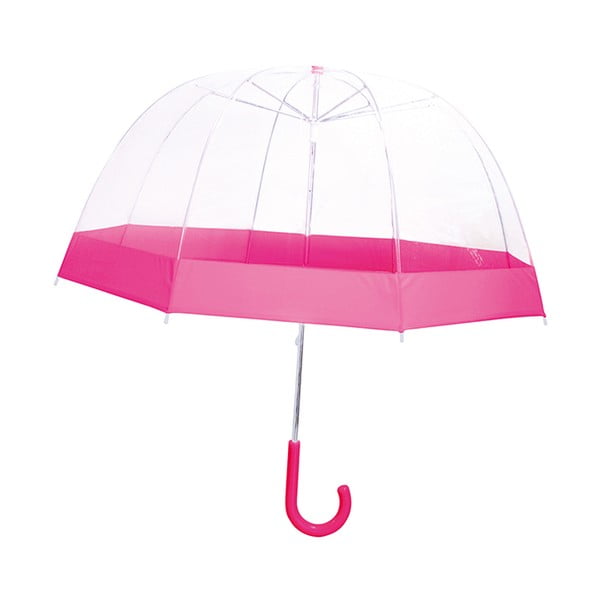 Umbrelă pentru copii Ambiance Pink Transparent
