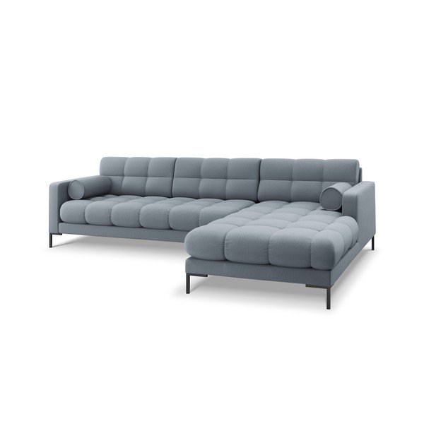 Colțar cu extensie pe partea dreaptă Cosmopolitan Design Bali, albastru deschis-image-3