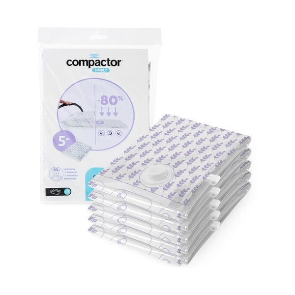 Saci de vidat 5 buc. Compress Lavender – Compactor