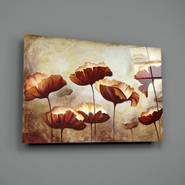 Tablou din sticlă Insigne Poppy, 72 x 46 cm-image-3