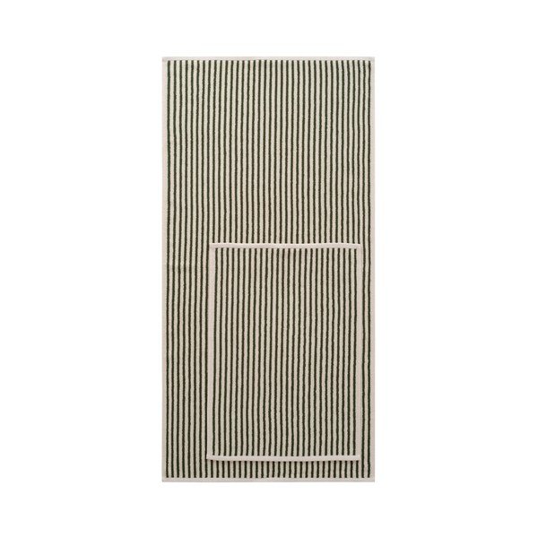 Prosoape de baie verzi/crem 4 buc. din bumbac Dixie – Jotex-image-2