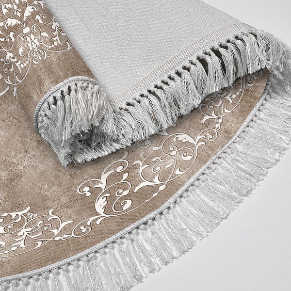 Covorașe de baie taupe 2 buc. 60x100 cm – Foutastic-image-2