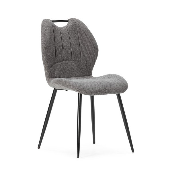 Scaune de dining gri 4 buc. Muli – Marckeric