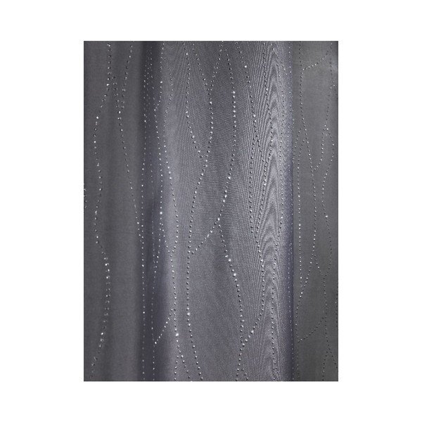 Perdea duș Wenko Deluxe, 180 x 200 cm, gri-image-1