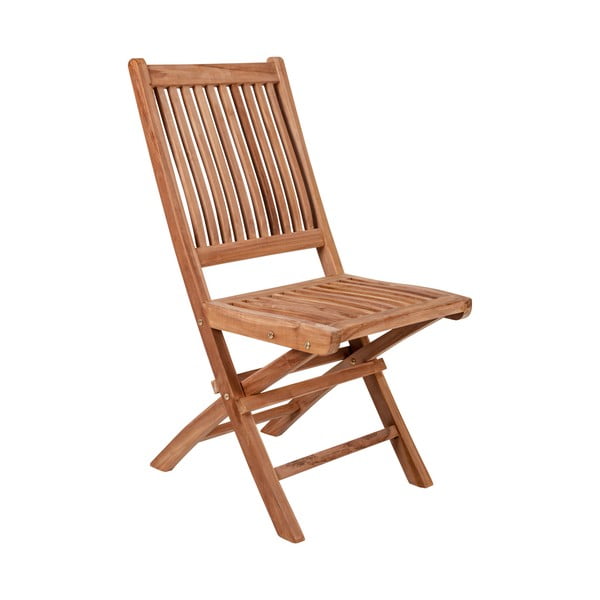 Set 2 scaune din lemn de tec pentru grădină Crido Consulting Teak