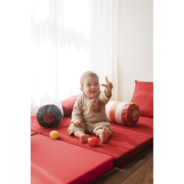 Pernă pentru copii din catifea Stripes – Playmobil-image-4